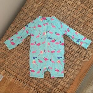 NWOT Janie and Jack Unisex One Piece Rashguard Swimsuit